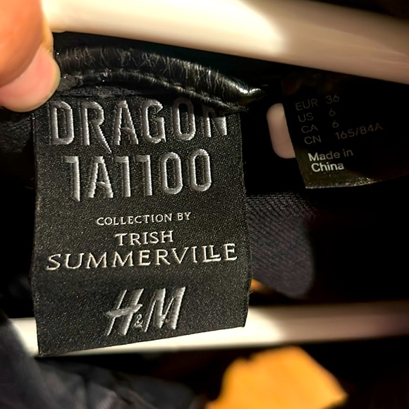 Denim Vest dragon tattoo HnM - Picture 3 of 3